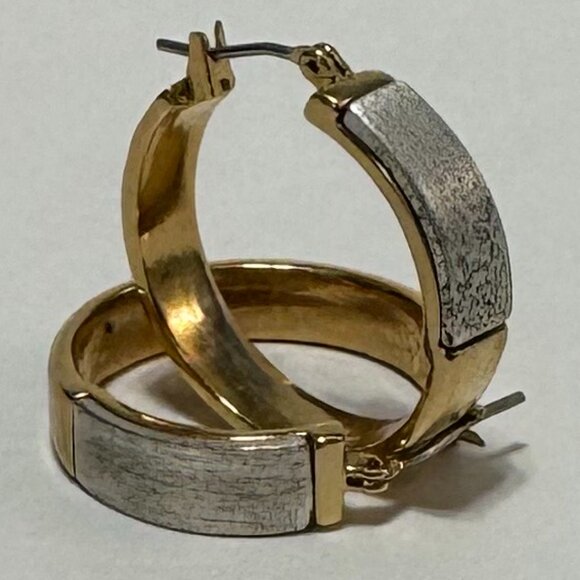 Gold & Silver Earring Bracelet TRIO - Picture 7 of 9